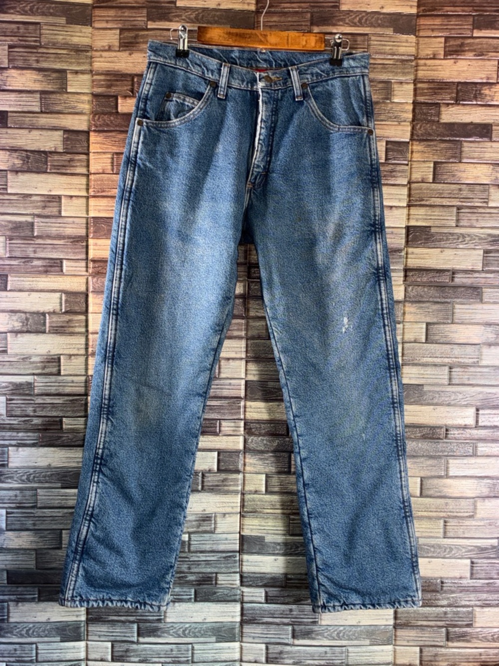 Pre Owned 30x30 WRANGLER RUGGED WEAR THERMAL JEAN